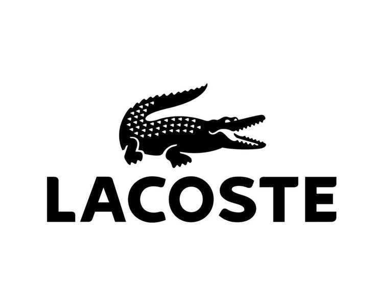 Download Lacoste Brand Logo Symbol Black Design Clothes Fashion Vector Illustration